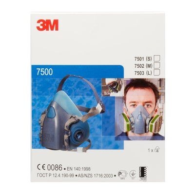3M™ Halbmasken Serie 7500, Maskenkörper 7501 S
